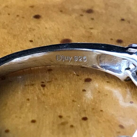 Natural Red Sapphire Chrome Diopside Sterling Silver Ring Size 10 - Picture 5 of 8